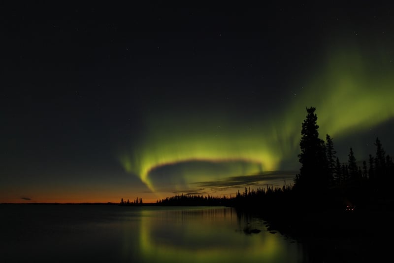 Aurora Borealis Gown