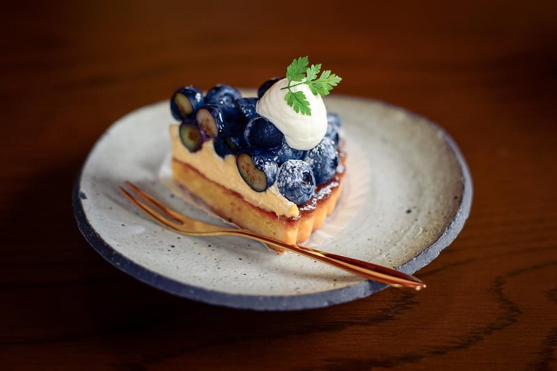 Neptune's Blueberry Tart